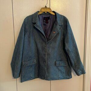 Vintage Denim & Co. jean like jacket.